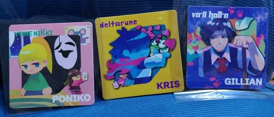 ゲーマー焼き　特典コースター　deltArune Amazon.co.jp: ゲーマー焼き コースターdeltarune ヴァルハラ