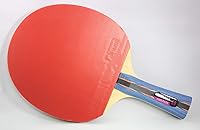Vista 2 de Butterfly Nakama S-9 Table Tennis Racket – ITTF Approved Ping Pong Paddle – Pan Asia Table Tennis Rubber and Thick Sponge Layer Ping Pong Racket – 2