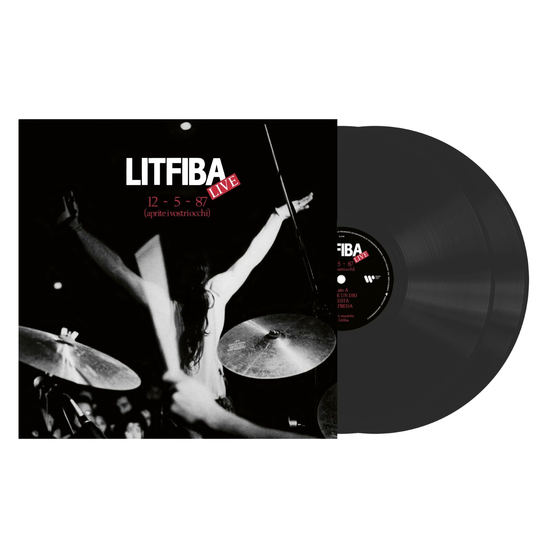 12/5/87 (Aprite I Vostri Occhi) Doppio Vinile Nero