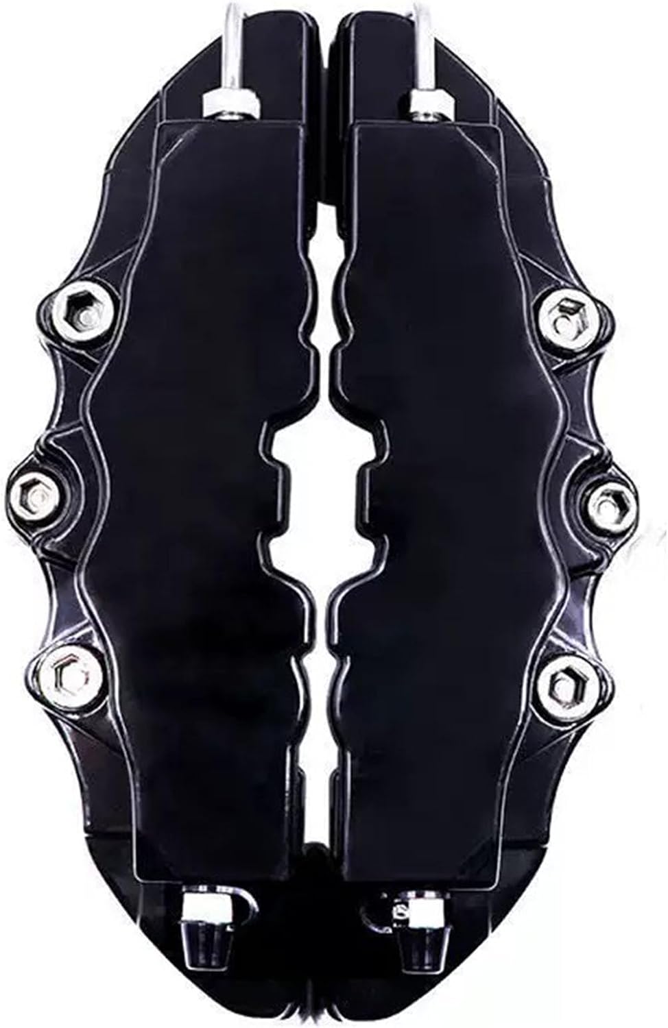 2Pcs Brake Caliper Covers for 2019-2025 Nissan Altima, Front Rear Wheel Hub Protector Auto Exterior Car Replacement Parts Decor Accessories,L Black