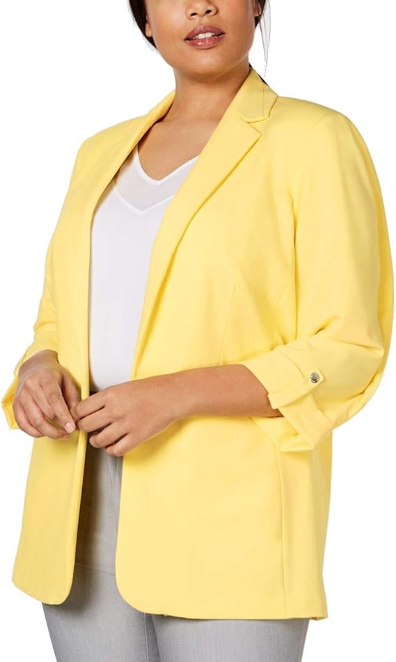 calvin klein roll tab topper jacket