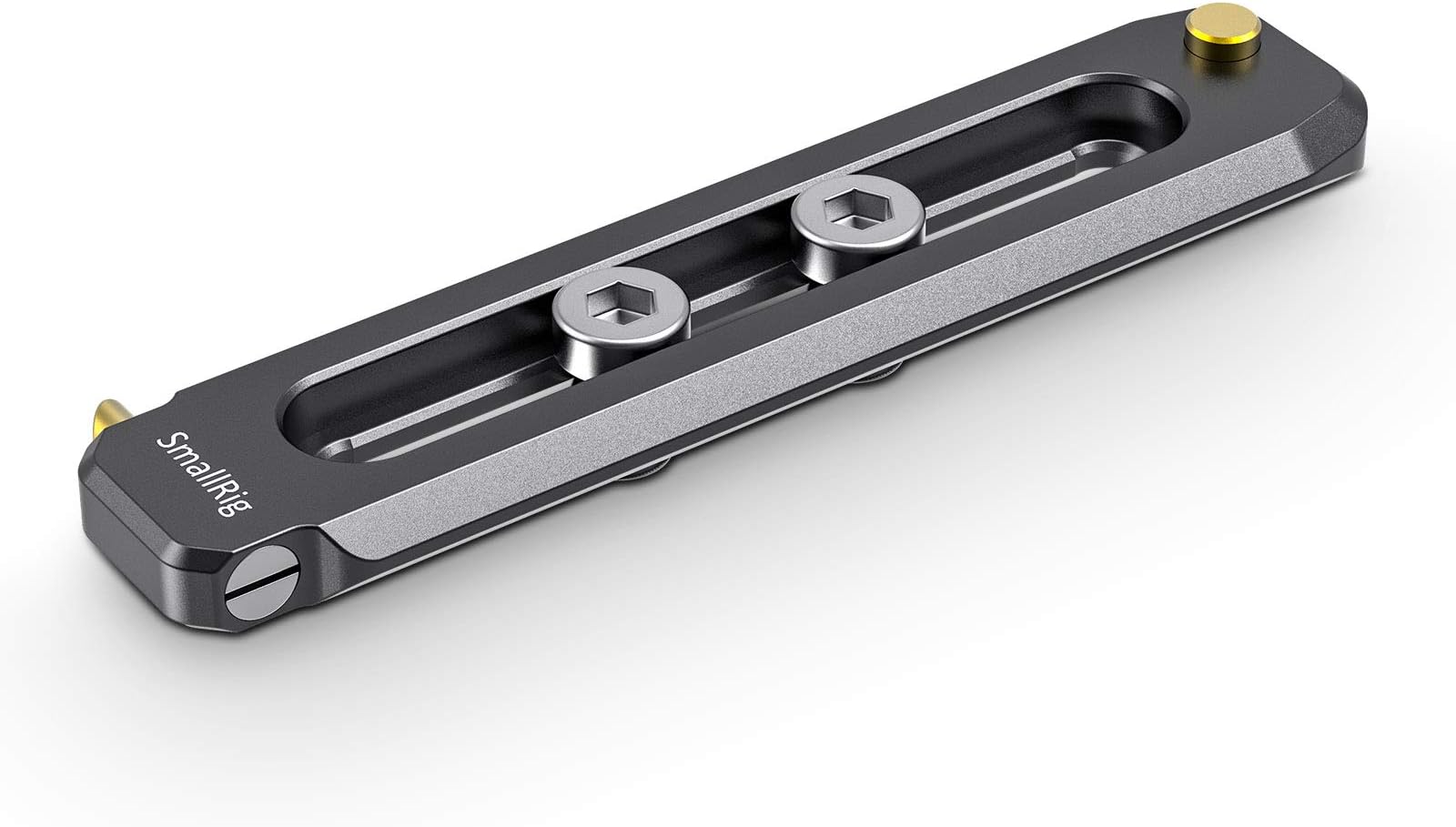 SMALLRIG Low-Profile NATO Rail Quick Release Safety Rail 90mm/3.5'' with 1/4'...