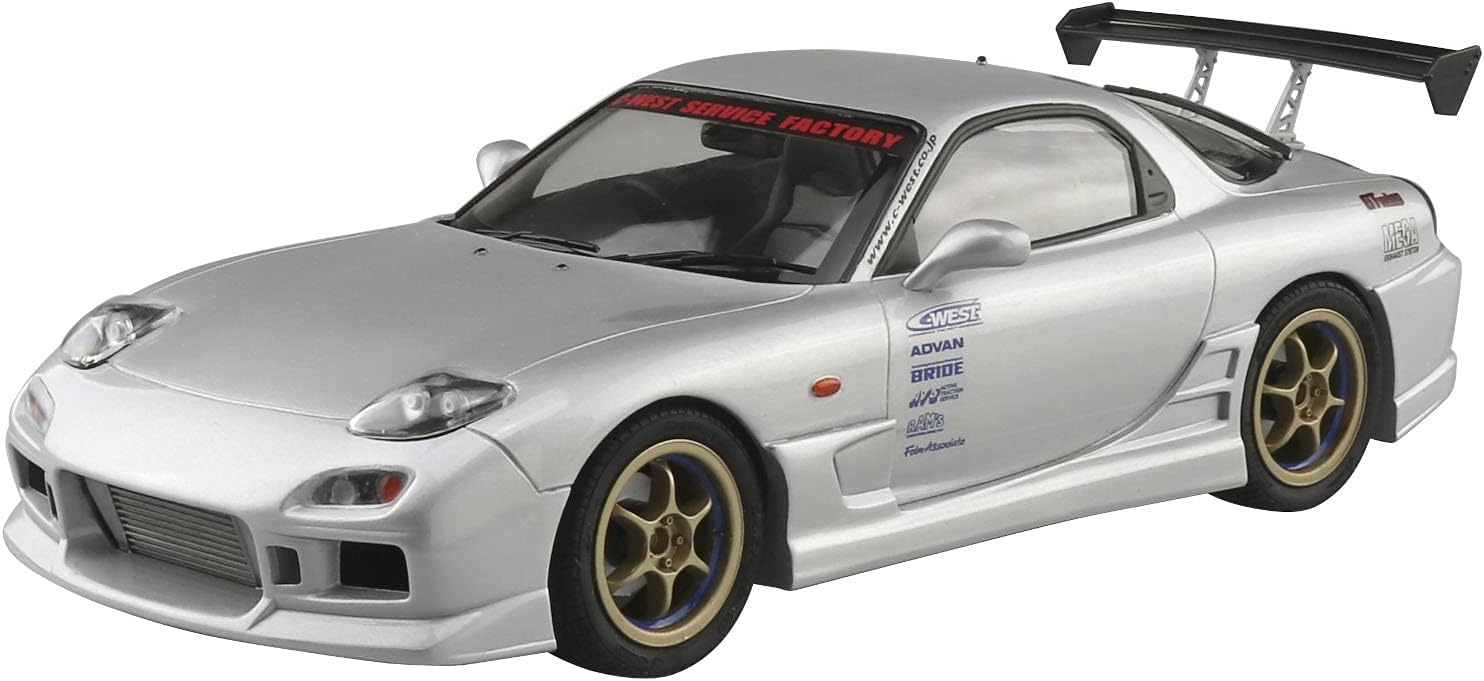 Mazda C-West FD3S RX-7 ’99 1:24 Scale Plastic Model Kit