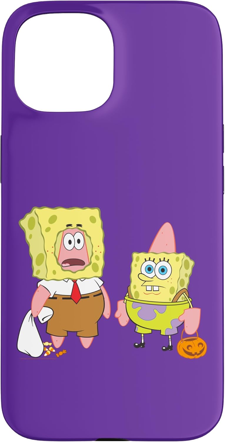 iPhone 16 Pro Max Spongebob Squarepants Halloween Patrick Costume Best Friends Case