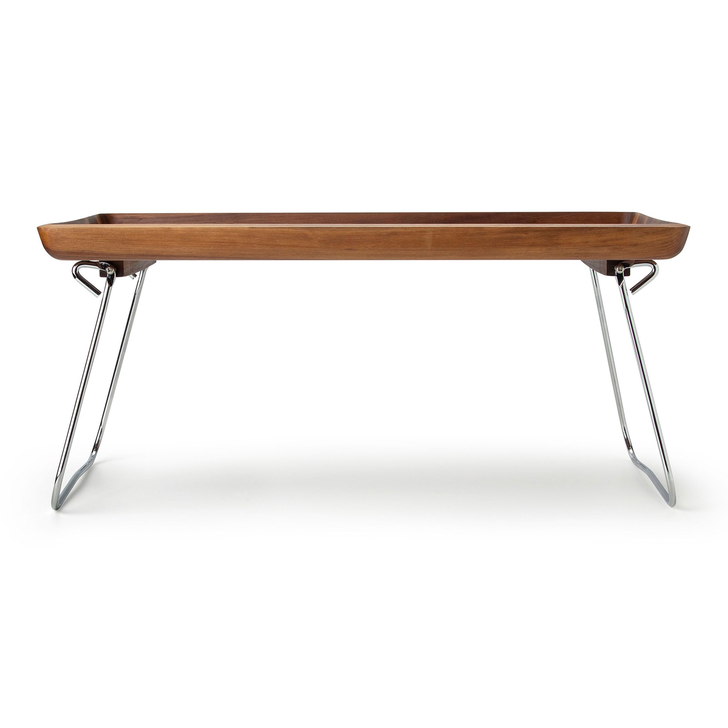 Continenta Plateau de lit Plateau de Service Plateau de Petit déjeuner Noyer 53 x 32 cm, Unique