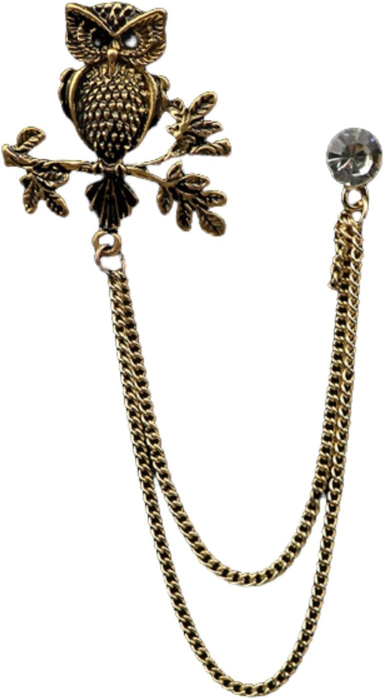 Broche Elegante Con Borlas Para Hombre - Accesorio Para Trajes, Bodas Y Eventos Formales