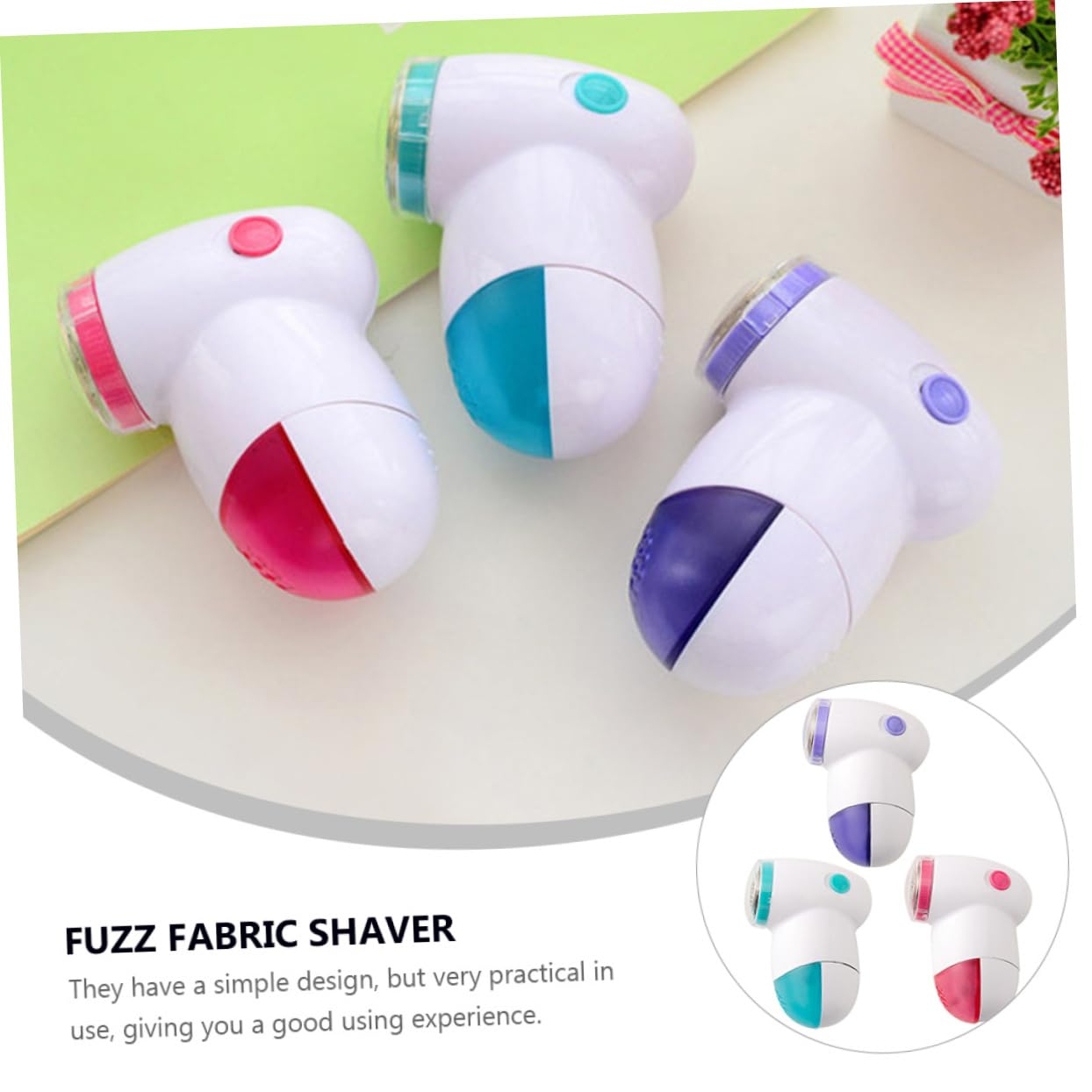 COLLBATH Rasoio Per Tessuti Soffici Rimuove Pelucchi Mini Tagliacapelli Sicuri Per Vestiti Resistenti E Pratici Per Uso Domestico