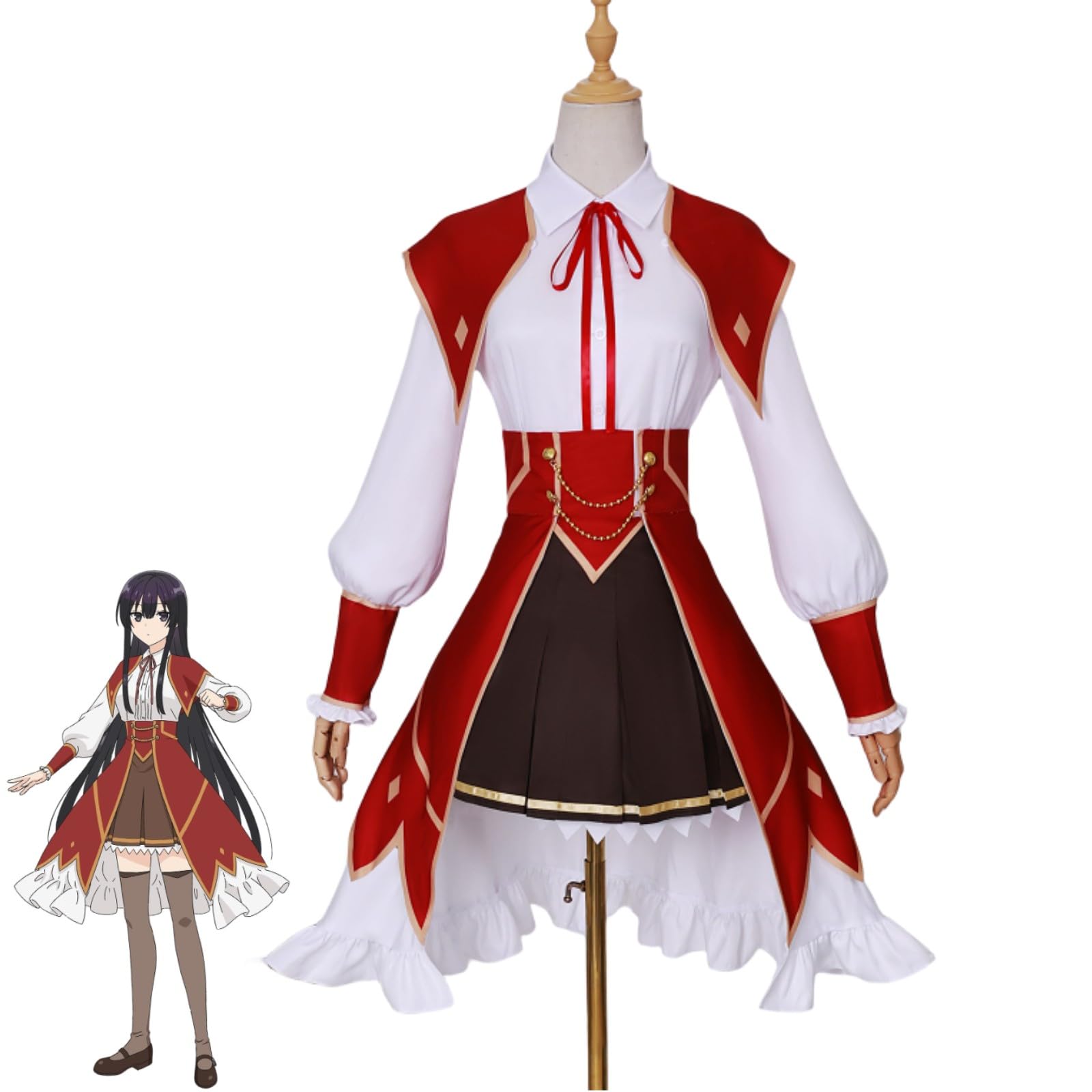 Amazon.co.jp: ユミエラ・ドルクネス コスプレ衣装 ドレス ウィッグ