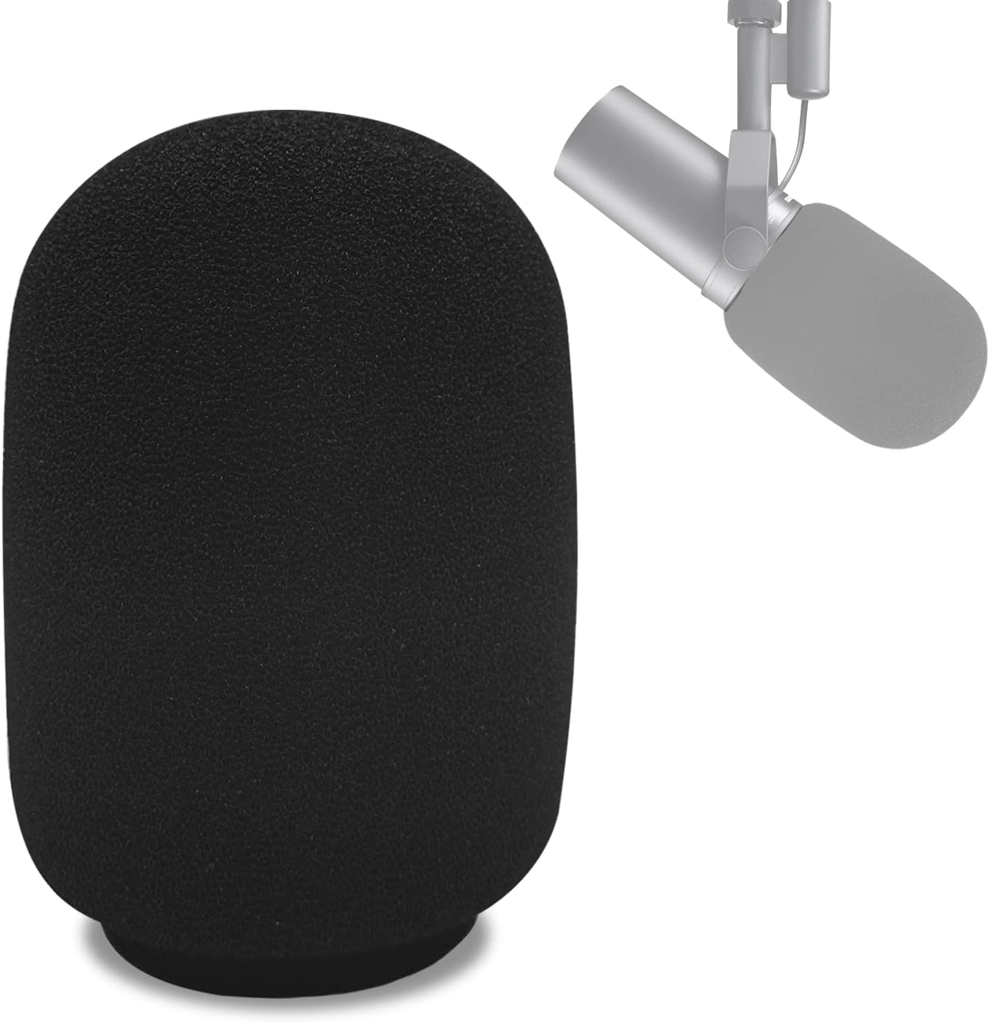 Microphone Cover for SM7B, Mic Cover Foam Microphone Windscreen Compatitable with SM7B Professional Mic Foam for SM7B Recording Condenser Microphones