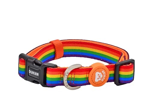 DUKIER - Collar para Perro, Regulable y Ajustable, Accesorio para Mascotas de Neopreno, Resistente, Diseño…