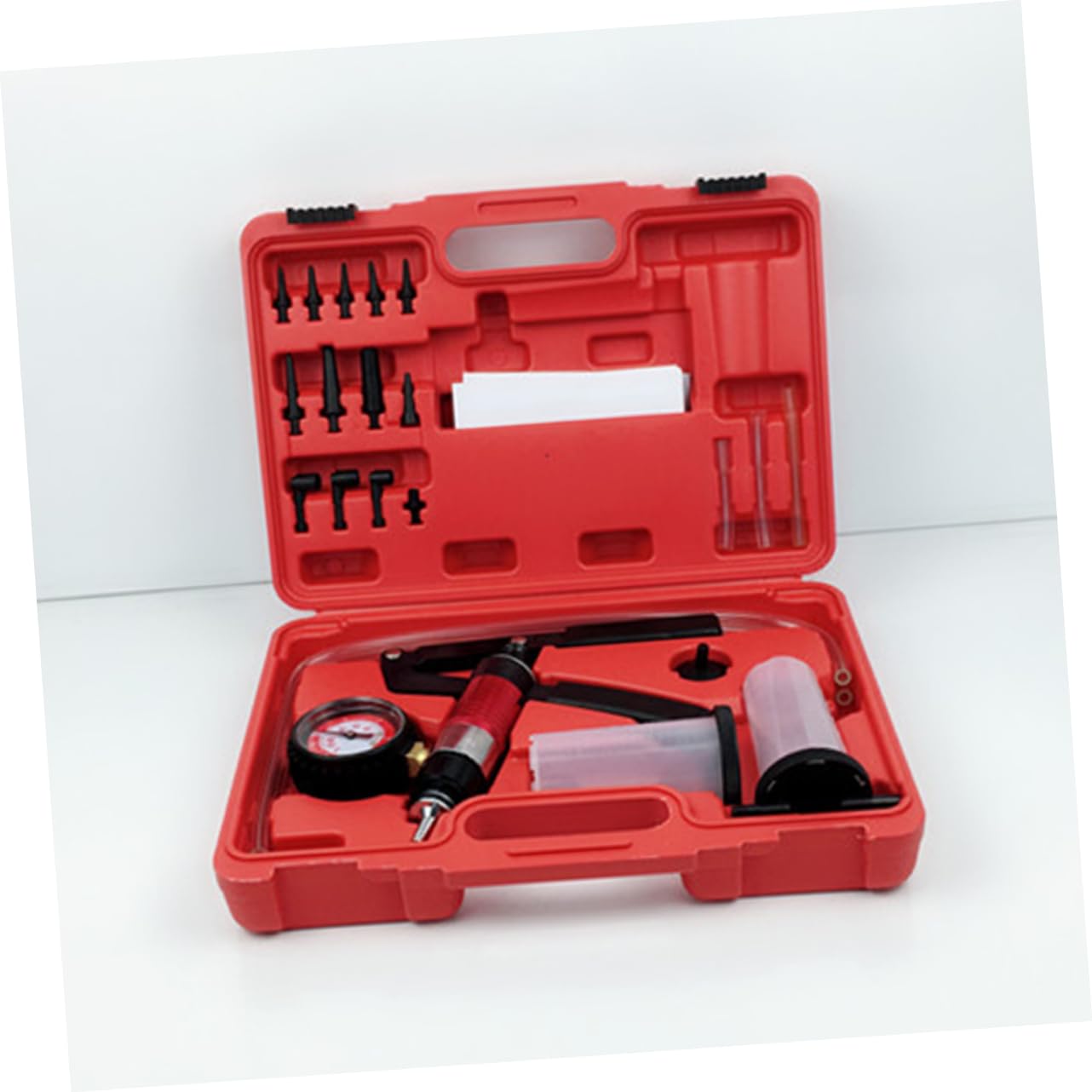 Gatuida Kit De Purga De Frenos Ferramentas De Vacío Manual Herramienta De Protección De Vapor Aspiradora Suite Mano