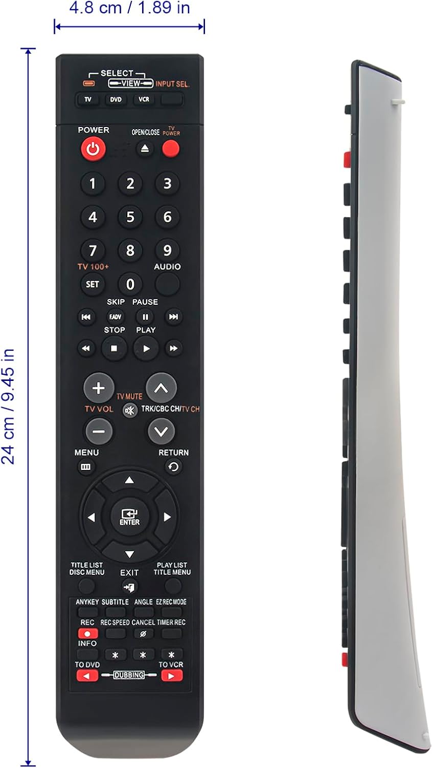 What Width Remote Control ALLIMITY AK59-00084A Replacement Remote Control Instruction Manual