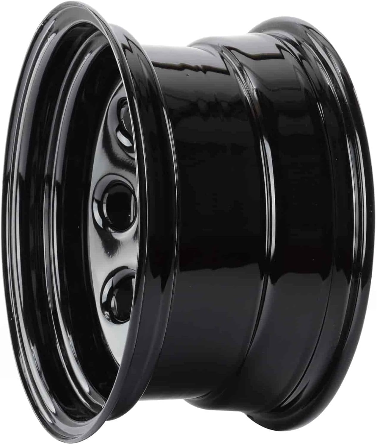 JEGS Baja-8 Steel Wheel [Size: 15 x 8"] Black
