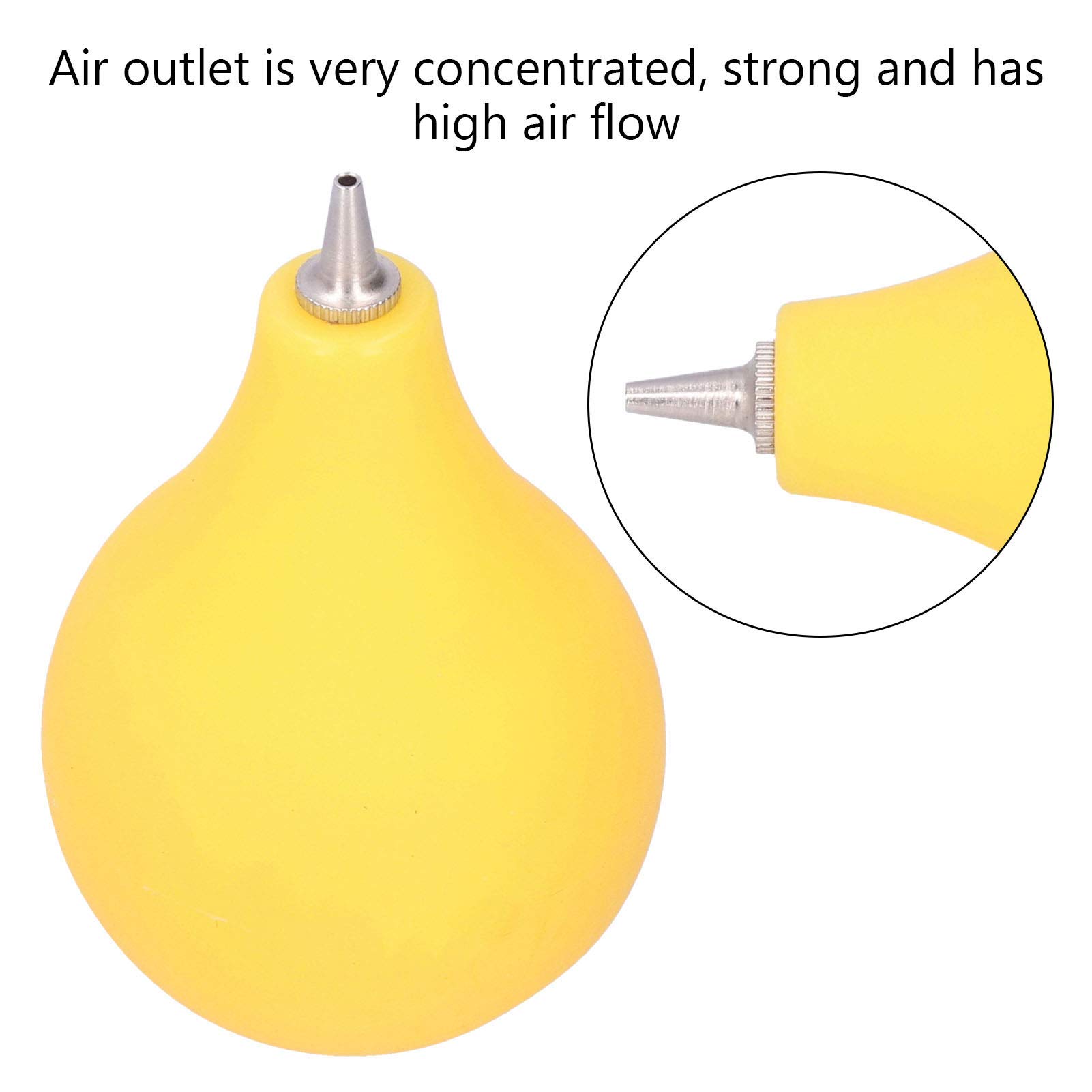 Pompa Soffiatore D'Aria In Gomma - Per Pulire Polvere Da Fotocamere, Tastiere E Dispositivi Elettronici - Foto 4