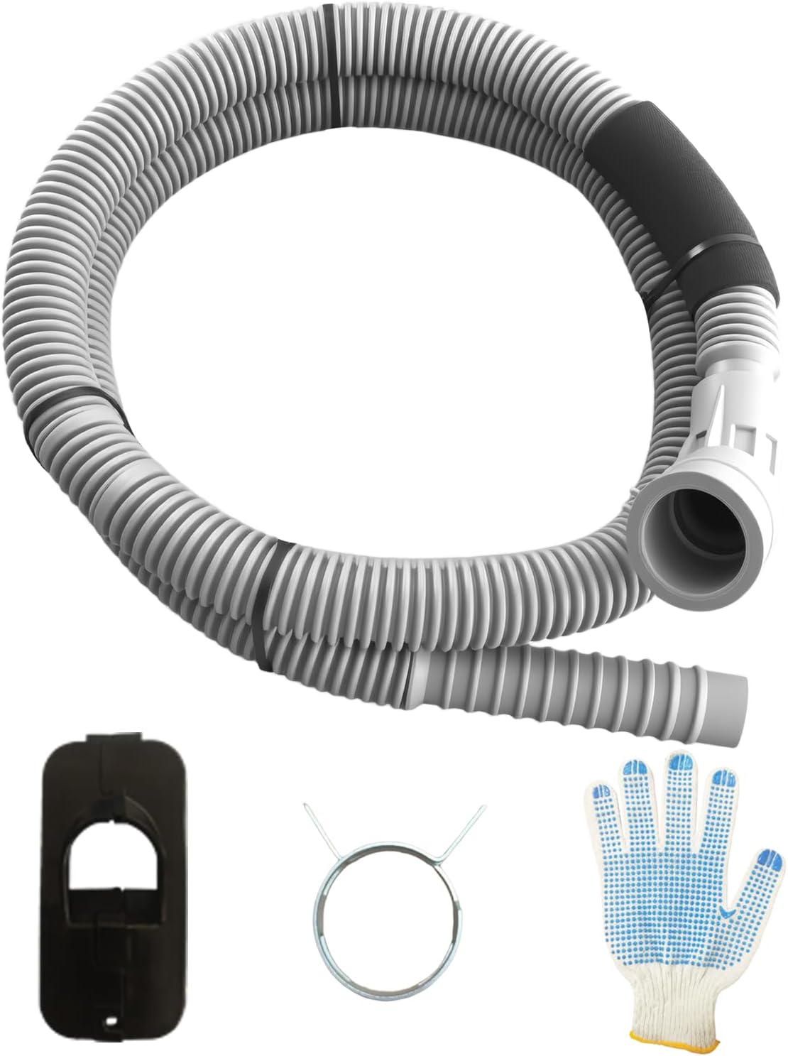 DC97-18682D Washer Drain Hose, Compatible with Samsung Washing Machine, Replaces DC97-18682C/18682B/18682A/18682E, 2-Year Warranty