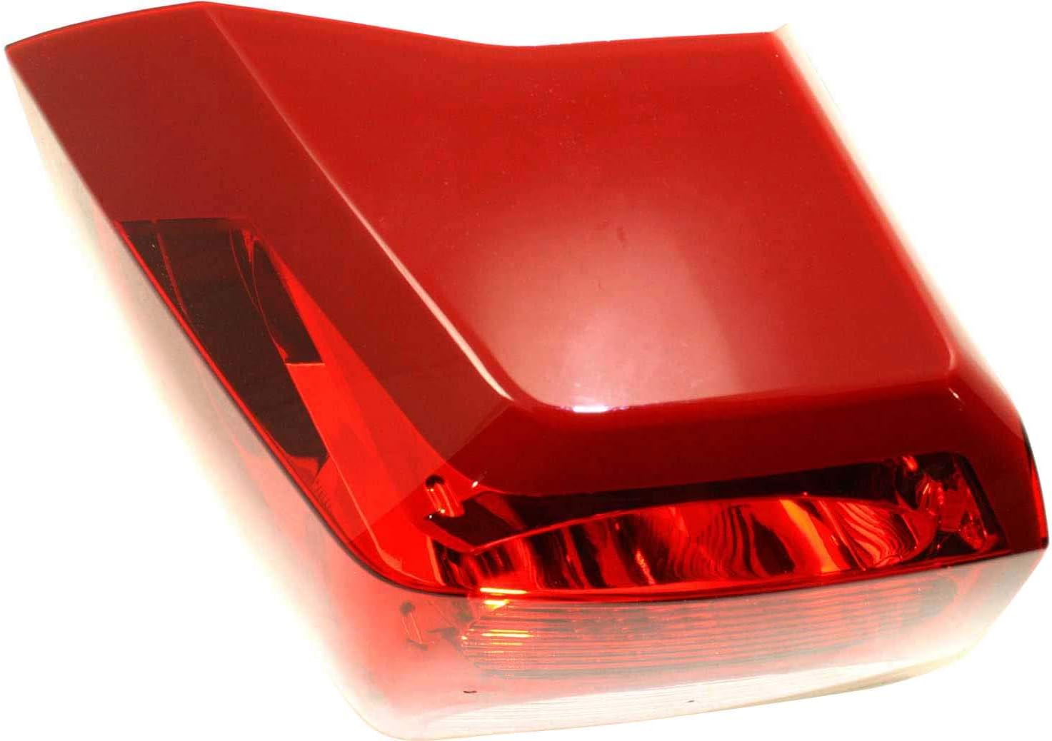 Evan-Fischer Tail Light Assembly Compatible with 2008-2012 Dodge Caliber Driver Side