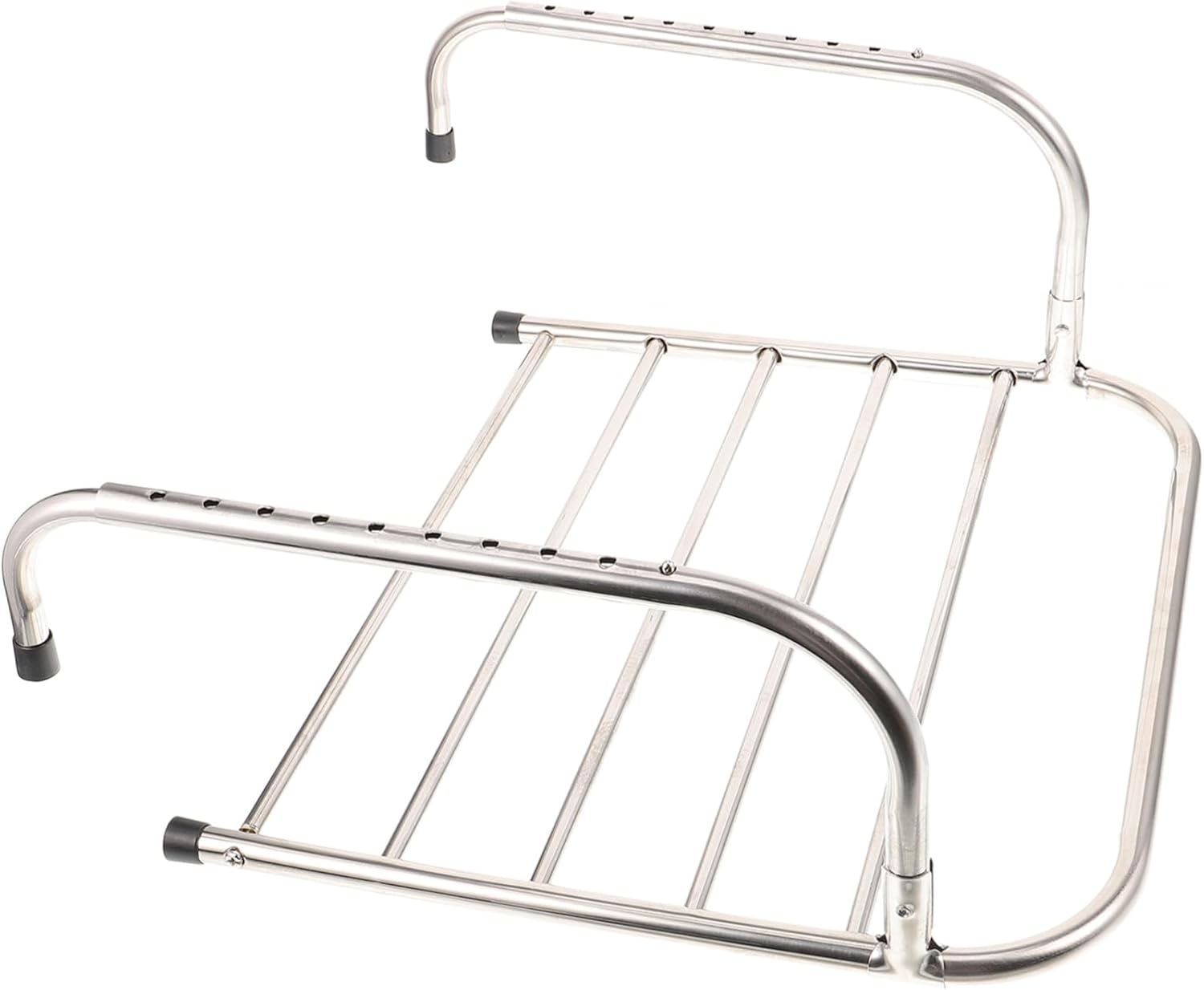 Luxshiny Windowsill Drying Rack Multifunctional Telescopic Folding Clothes Hanger for Indoor Use Portable Shoe Drying Rack Space-Saving Laundry Storage Solution