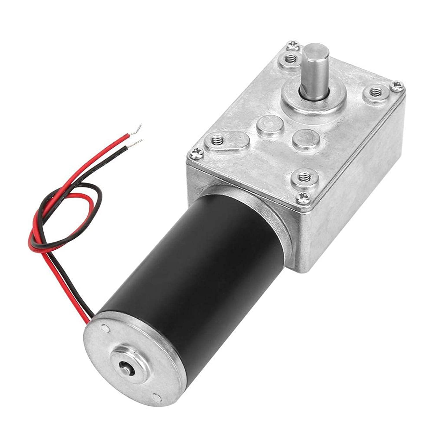 Motore a vite senza fine da 12 V, 10 giri/min, DC, 90 kg, 31 mm, alta torsione, autobloccante, mini turbina invertita, per robot fai da te, tavolo rotante, tenda