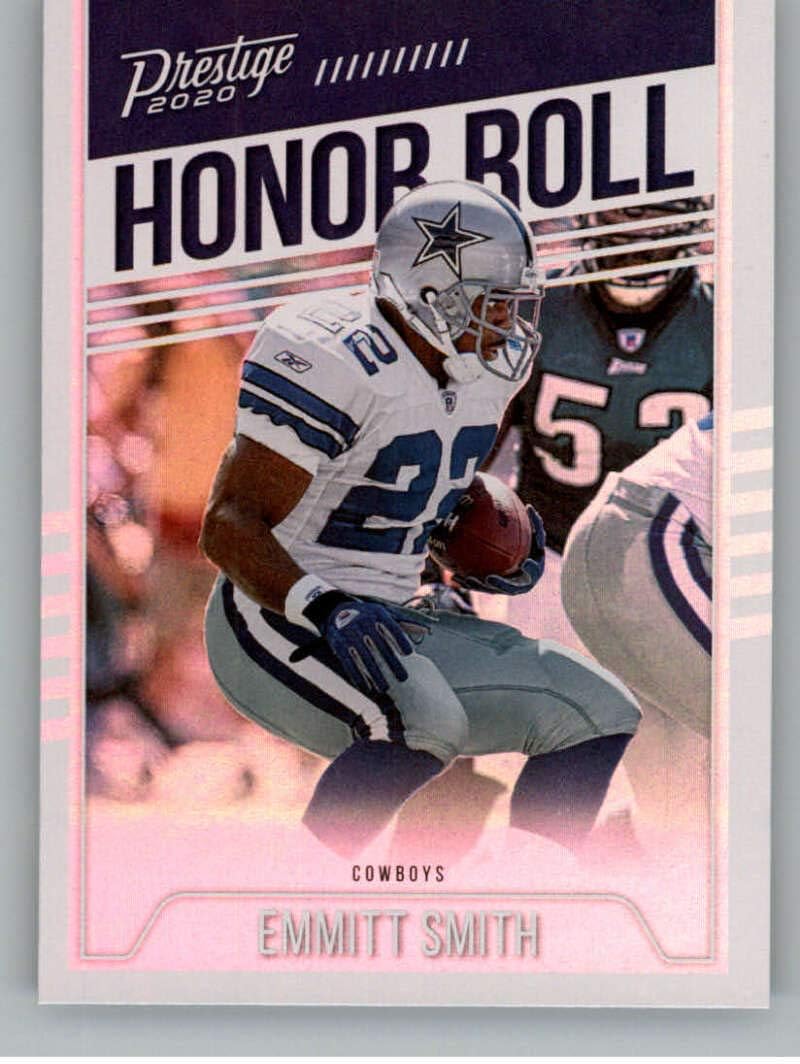 2020 Prestige NFL Honor Roll #13 Emmitt Smith Dallas Cowboys Official Panini Football Trading Card