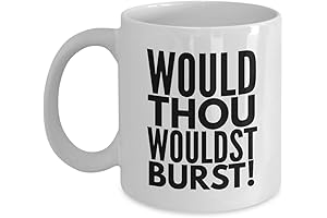 Shakespearean Insult Mug: The Spit-Hottest Mug for Thine Enemies