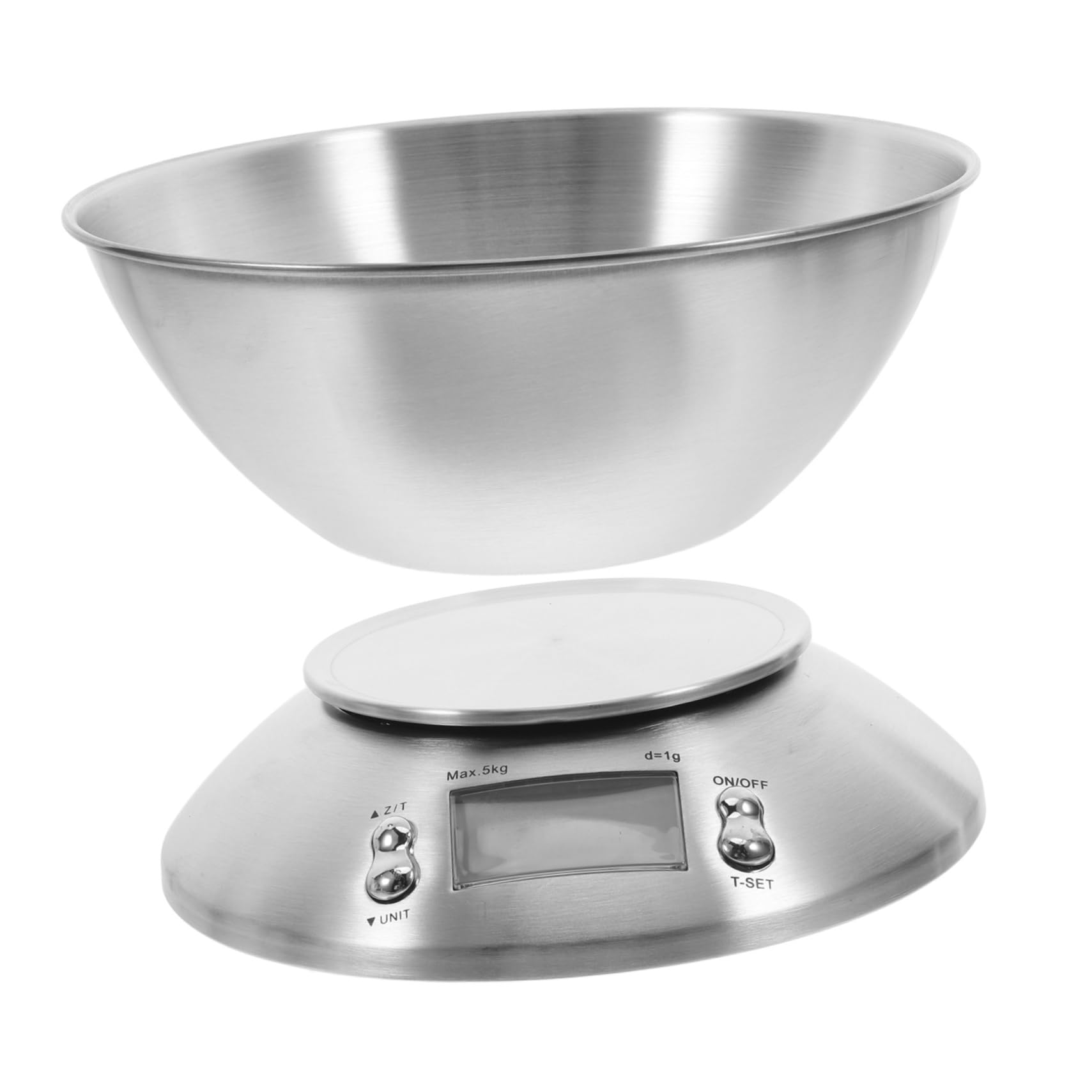 Báscula Digital para Cocina de Acero Inoxidable 5000g para Alimentos