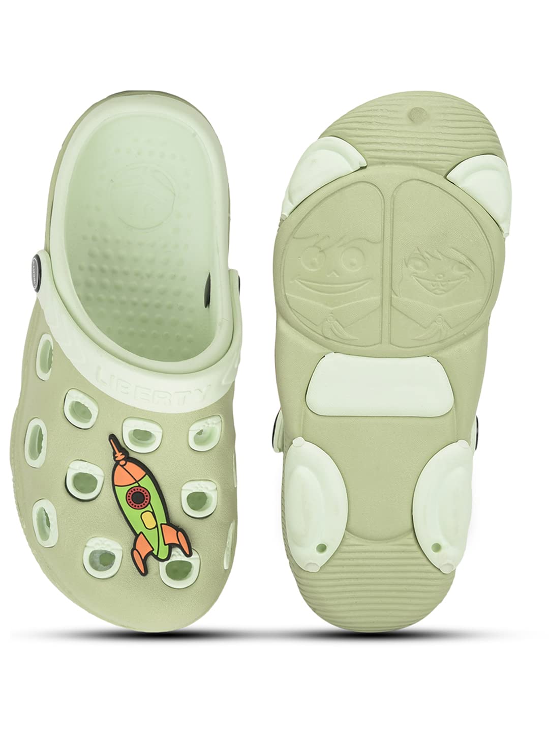 Liberty Lucy&Luke LPMXT-823 Casual Slingback Clogs for Kids with EVA Sole | Slip-On Breathable, Lightweight | Comfortable & Durable | Stylish Home Wear Footwear 4 61FS9BBW9AL. SL1440