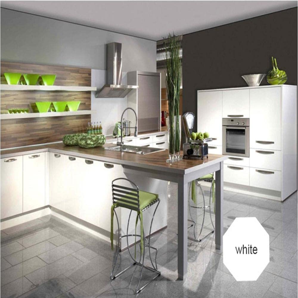 Pellicola Autoadesiva Mobili Adesivo Decorativo Bianco Ristrutturazione Di Vecchi Mobili Autoadesivo Armadio Da Cucina Armadio Carta Da Parati Impermeabile In Pvc 40 Cm X 10 M