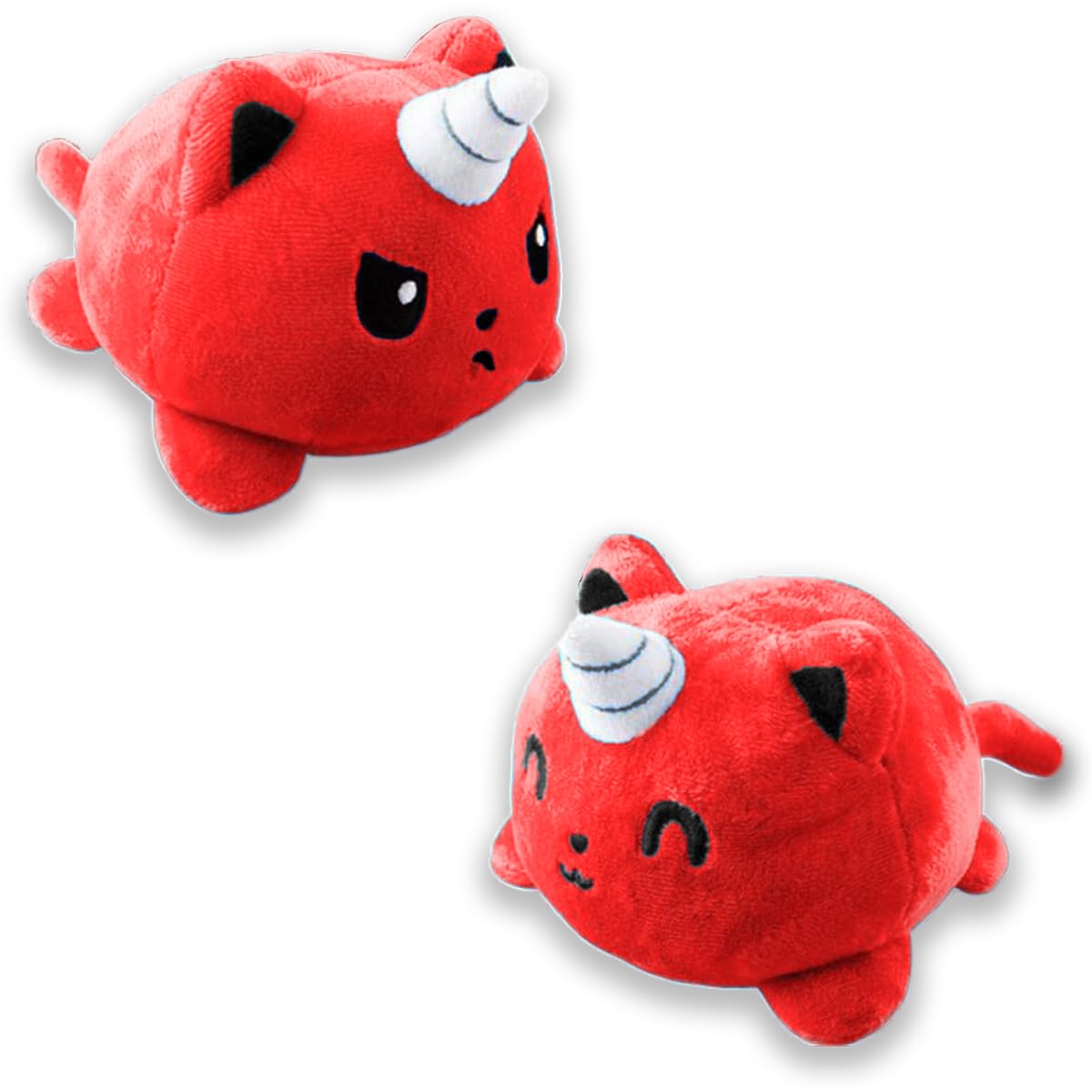 Plushbuddy Reversible Cat Plush Toy - Soft Stuffed Animal for Kids, Boys & Girls - Perfect Birthday, Holiday, or Anytime Gift - Cute, Cuddly, and Fun (Happy/Angry 12 cm) (Reversible Unicorn) (B0D77YJTXZ) Amazon Price History, Amazon Price Tracker