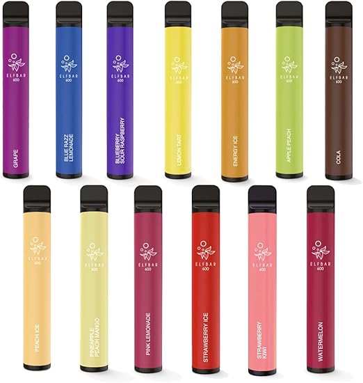 Elfbar Probierpaket Einweg Zigarette ohne Nikotin 10 Sorten 1 Paket