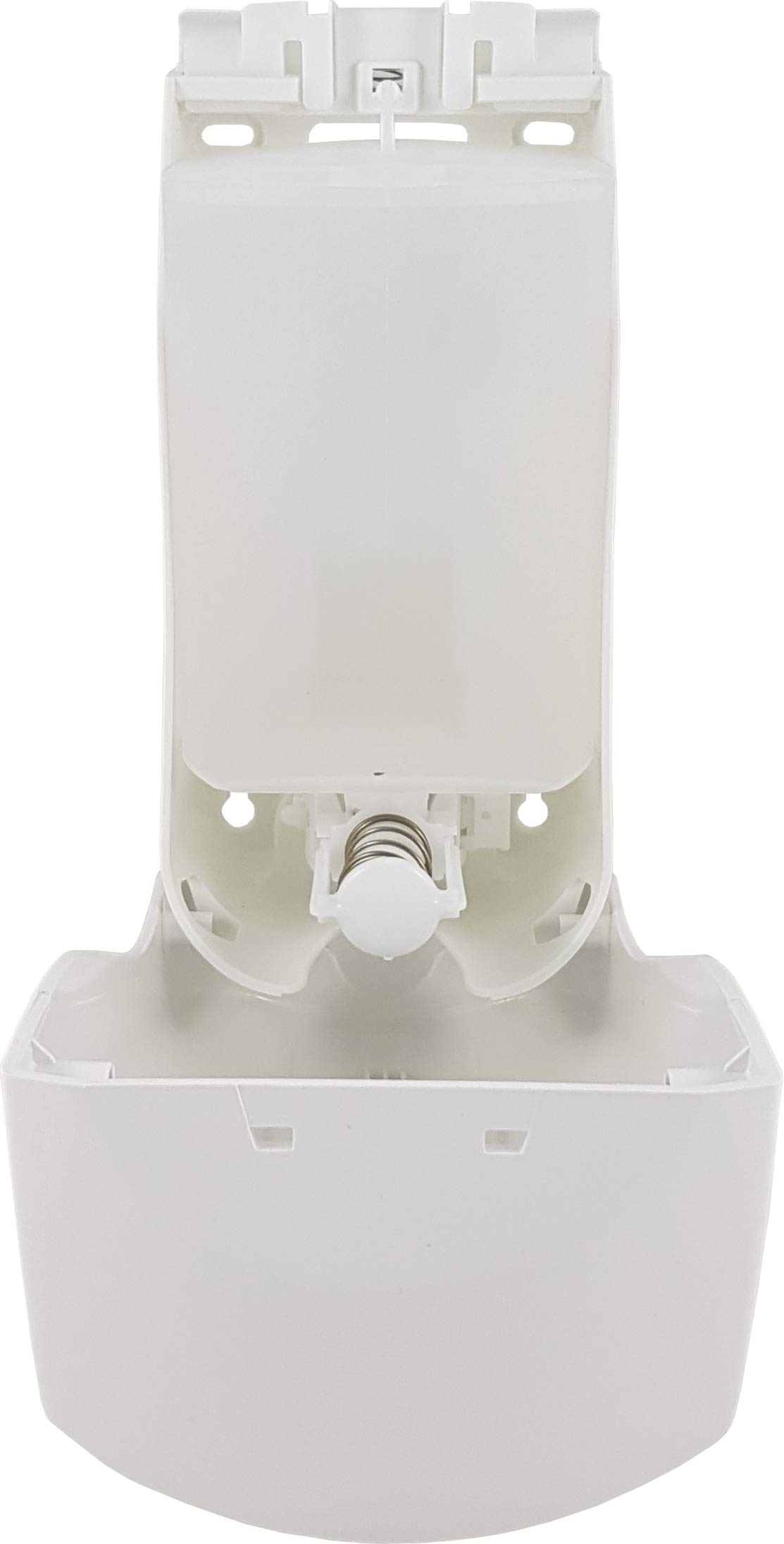 Dispensador de Gel de Manos, 1 Litro. Dosificador jabón Pared Rellenable Blanco.