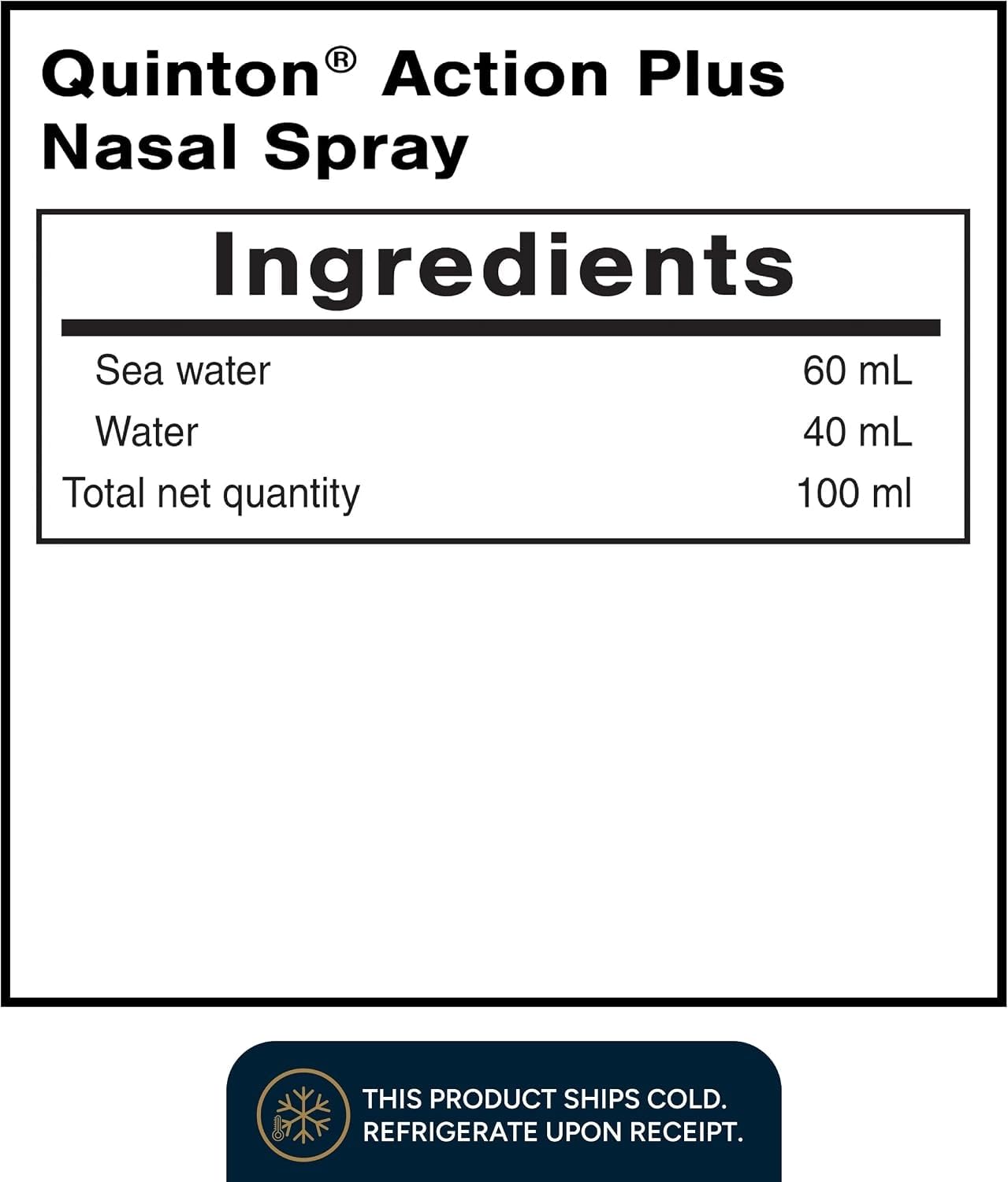 Quicksilver Scientific Quinton Action Plus Nasal Spray, 100 ml — Amazon image 2