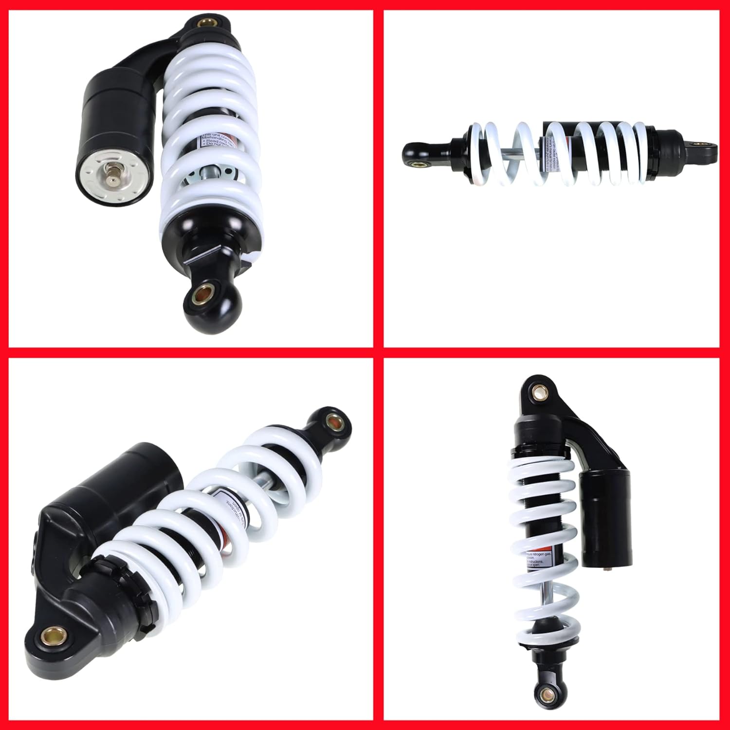 GXYWADY Dirt Pit Bike 280mm Rear Shock Absorber 11 Shock Suspension Replacement for 50cc 70cc 110cc 125cc Dirt Pit Bike