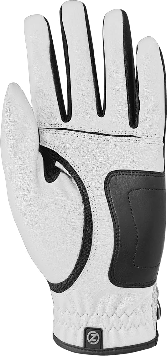 Zero Friction Men's Compression-Fit Synthetic Golf Glove, Universal Fit One Size - Image 2