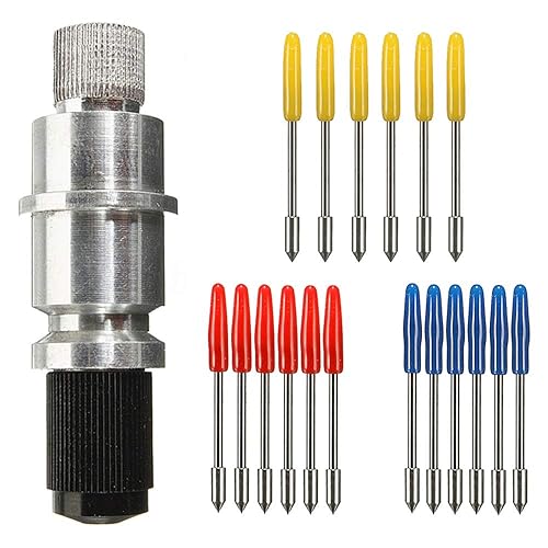 CB09 Graphtec Base con 18 cuchillas de corte (304560 grados) para Silhouette Cameo 1 2 3PortraitCurioGraphtec 6000CE 5000-60 Plotter