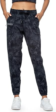 Joggers for Women with Pockets Elastic Waist Workout Sport Gym Pants