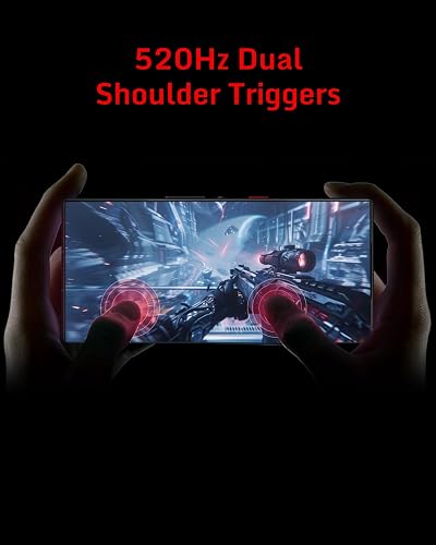 REDMAGIC 11S Pro 144Hz Gaming Phone, 5G Android Smartphone, 12GB RAM+256GB ROM, Snapdragon 8 Elite Gen 5 Leading, 6.85" 1.5K AMOLED Full Screen, 50MP Camera, Unlocked Mobile Phone Transparent - 12