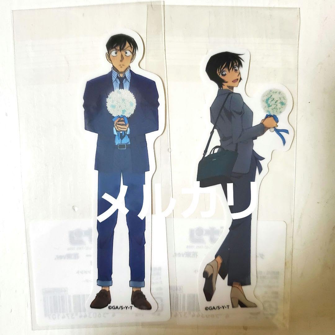 Amazon.co.jp: コナン 佐藤美和子 高木渉 花束ver. ステッカー シール  