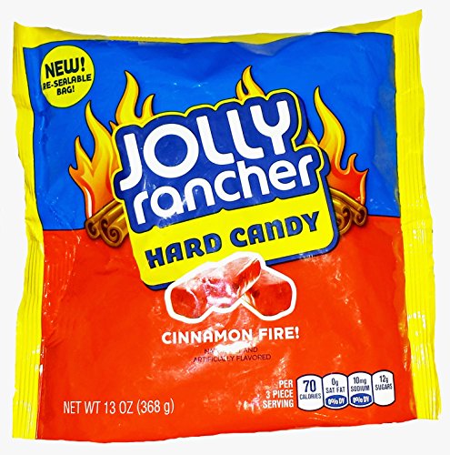 Jolly Rancher Cinnamon Fire! Hard Candy, 13-Ounce (Pack of 2)