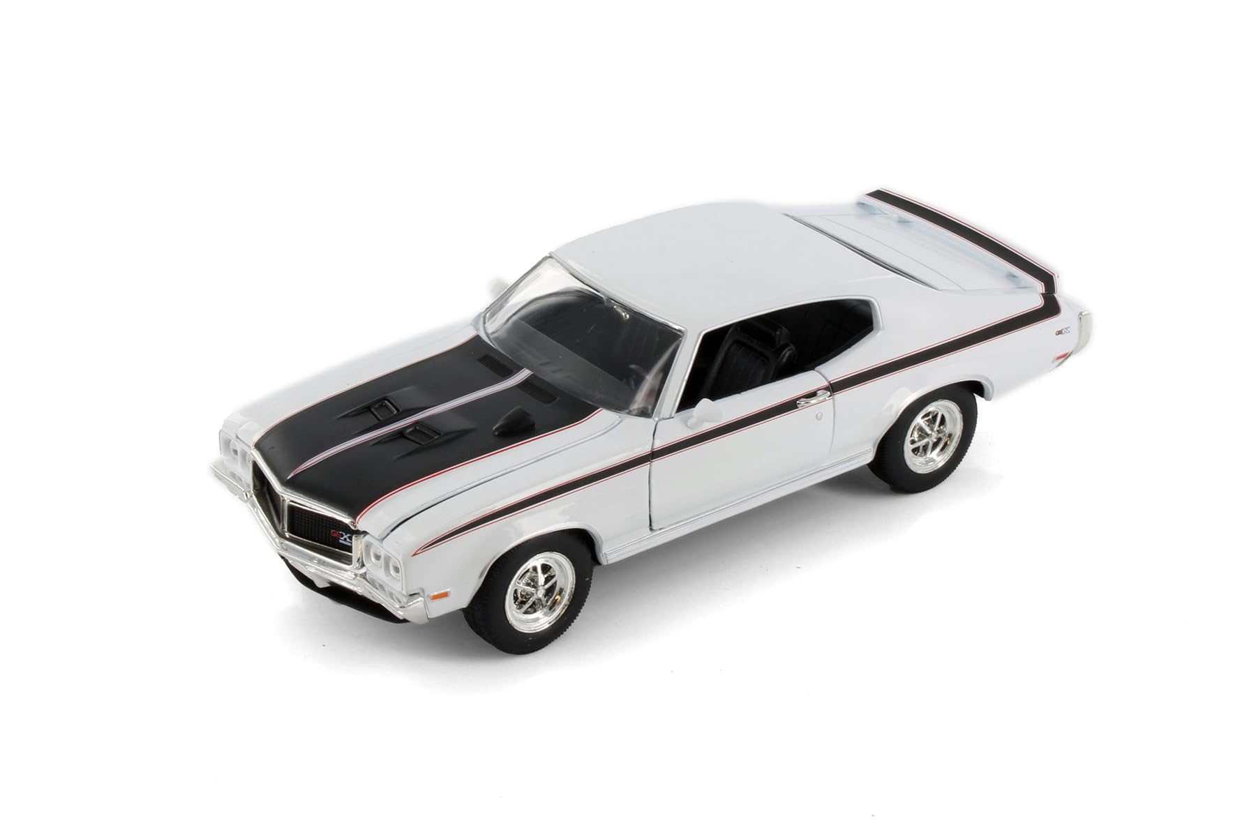 1970 Buick GSX 22433-1/24 Scale Diecast Model Car (White)