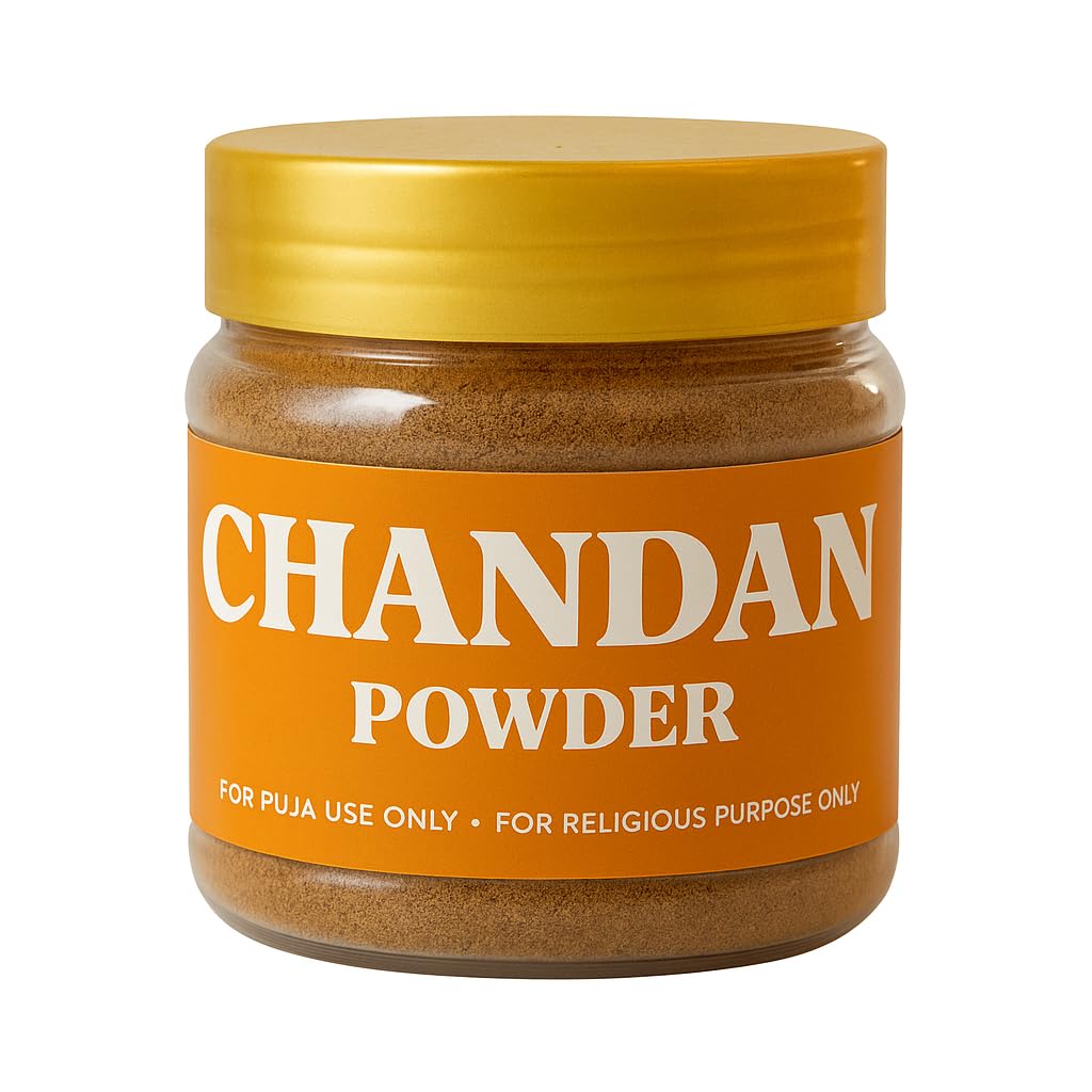 The Food Supply White Tfs Chandan Powder Cones – Natural Sandalwood Dhoop Cones For Pooja, Meditation & Aromatherapy | Pure Chandan Fragrance | Chemical-Free | Long-Lasting Burn