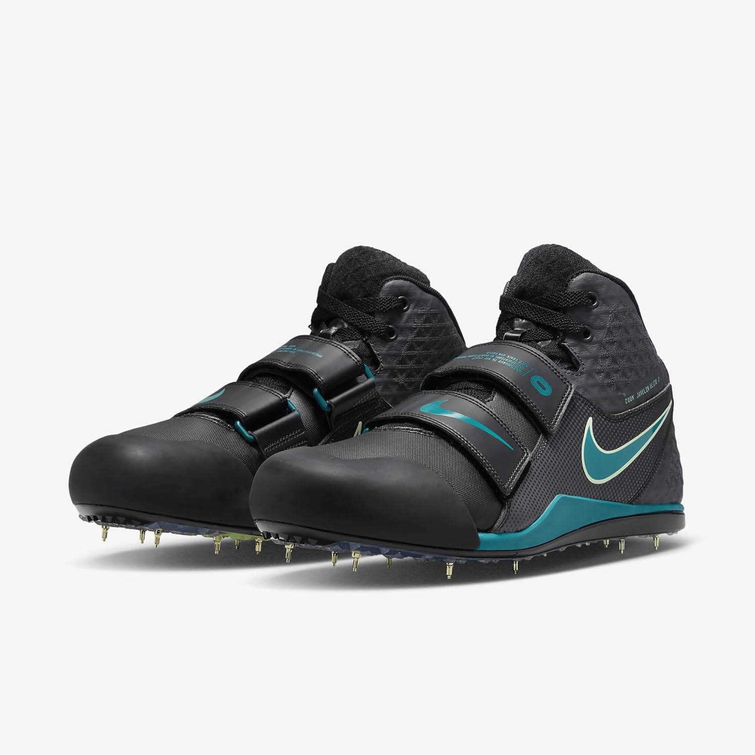 Nike Zoom Javelin Elite 3 DV9193-001 Black/Volt/Mint Foam/Cave Purple Men's Track & Field Throwing Spikes