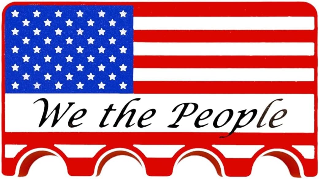 777 Custom Claws Pool Cue Holder, 4-cue Claw, Non-Slip Rubber Base, PLA Material, Patriotic Designs