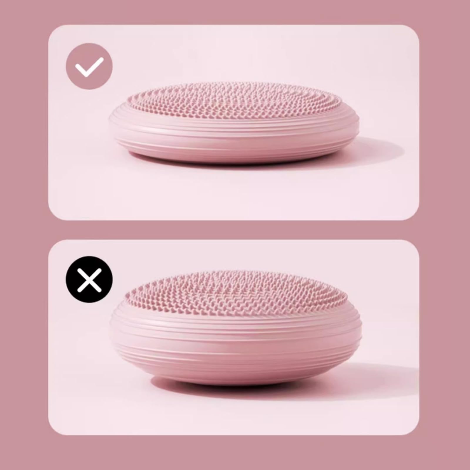 Cuscino Oscillante Gonfiabile Per La Stabilità Tavola Per Equilibri Con Pompe Allenatore Per Seduta Antiscivolo Sedili Oscillanti Per Palestra Cuscino Oscillante