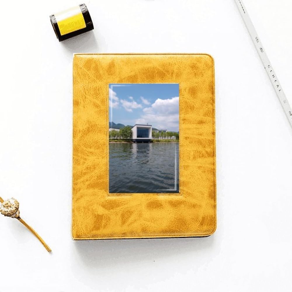 no/no Lake View Mountain Architecture Photo Album Family Wedding Picture 4x6