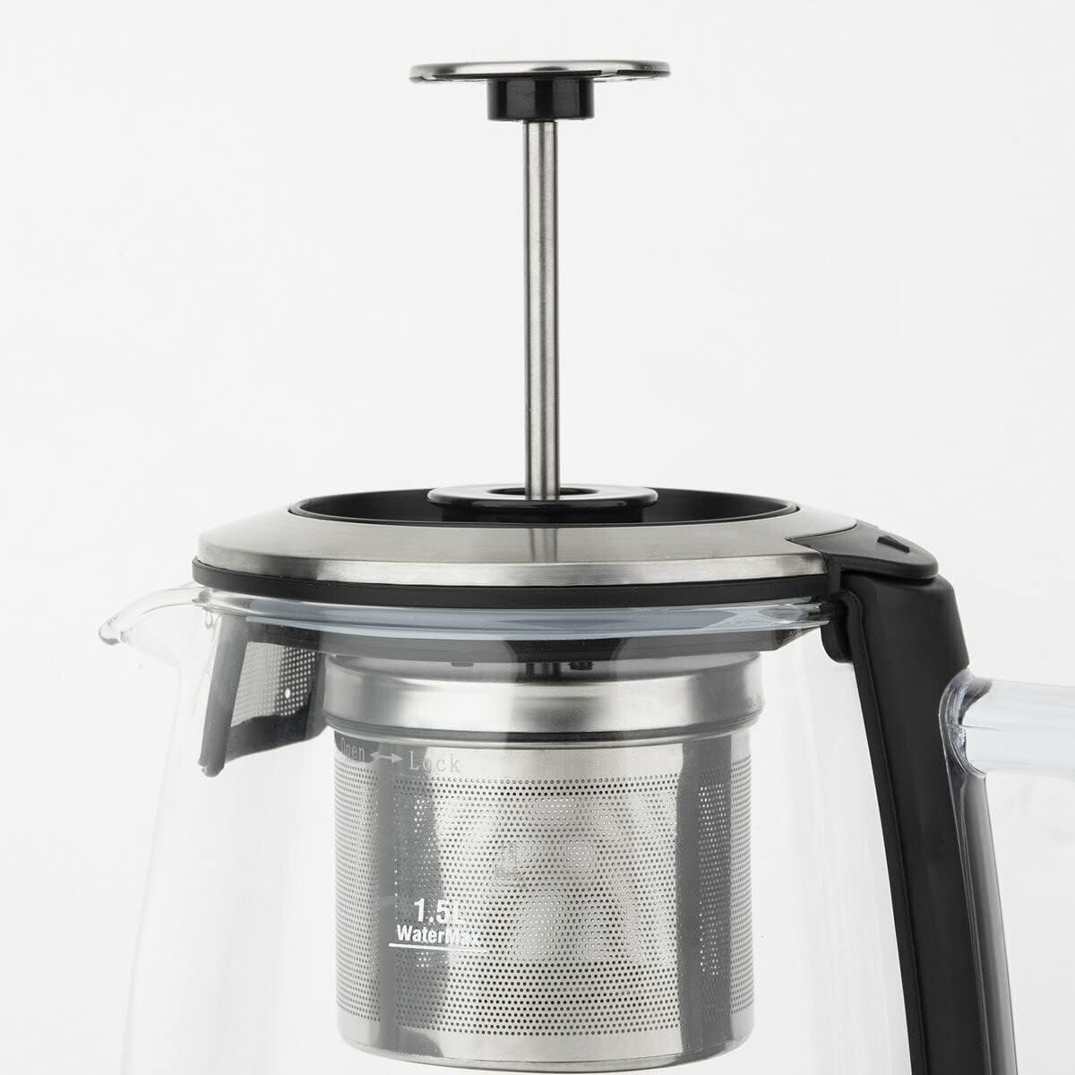 Close-up of H.Koenig TI600 tea infuser mechanism