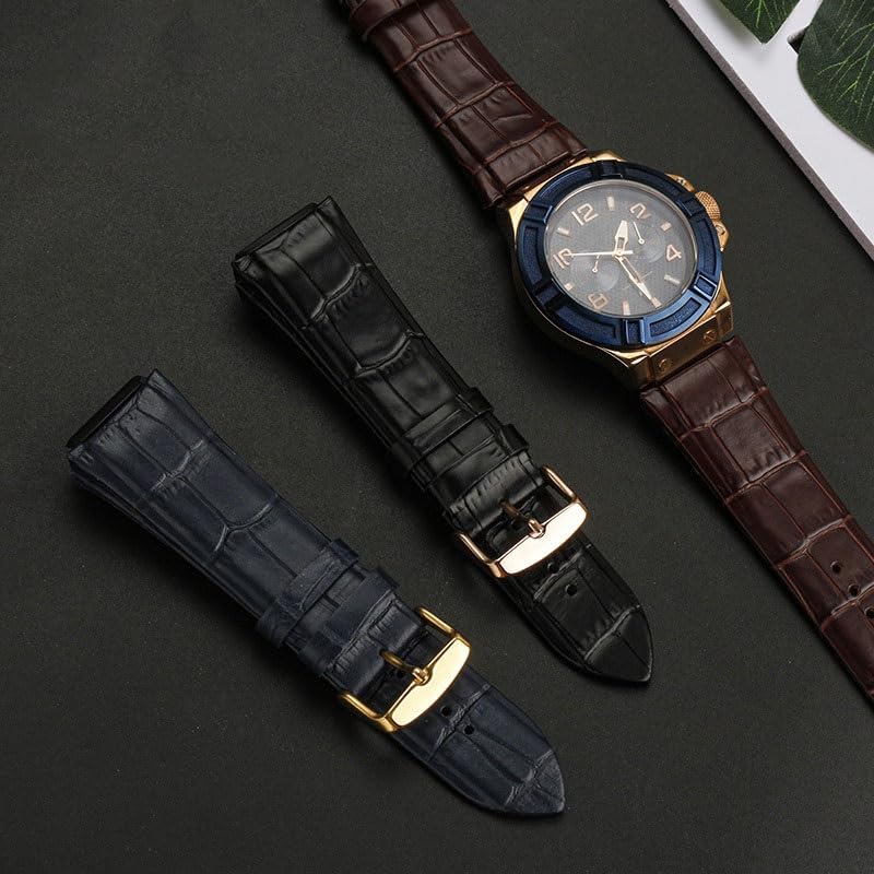 Cinturino in vera pelle per orologio GUESS W0040G3/W0040G5/W0247G3