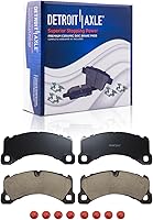 Vista 16 de Detroit Axle - Pinza de freno lateral del pasajero trasero + pastillas de freno de repuesto para Silverado Sierra 1500 Tahoe Yukon Astro Deville