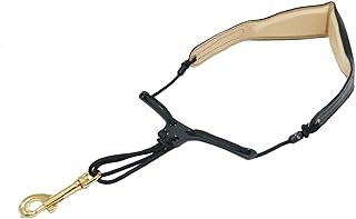 Forestone Leather Strap cross bar, Gold plates hook L