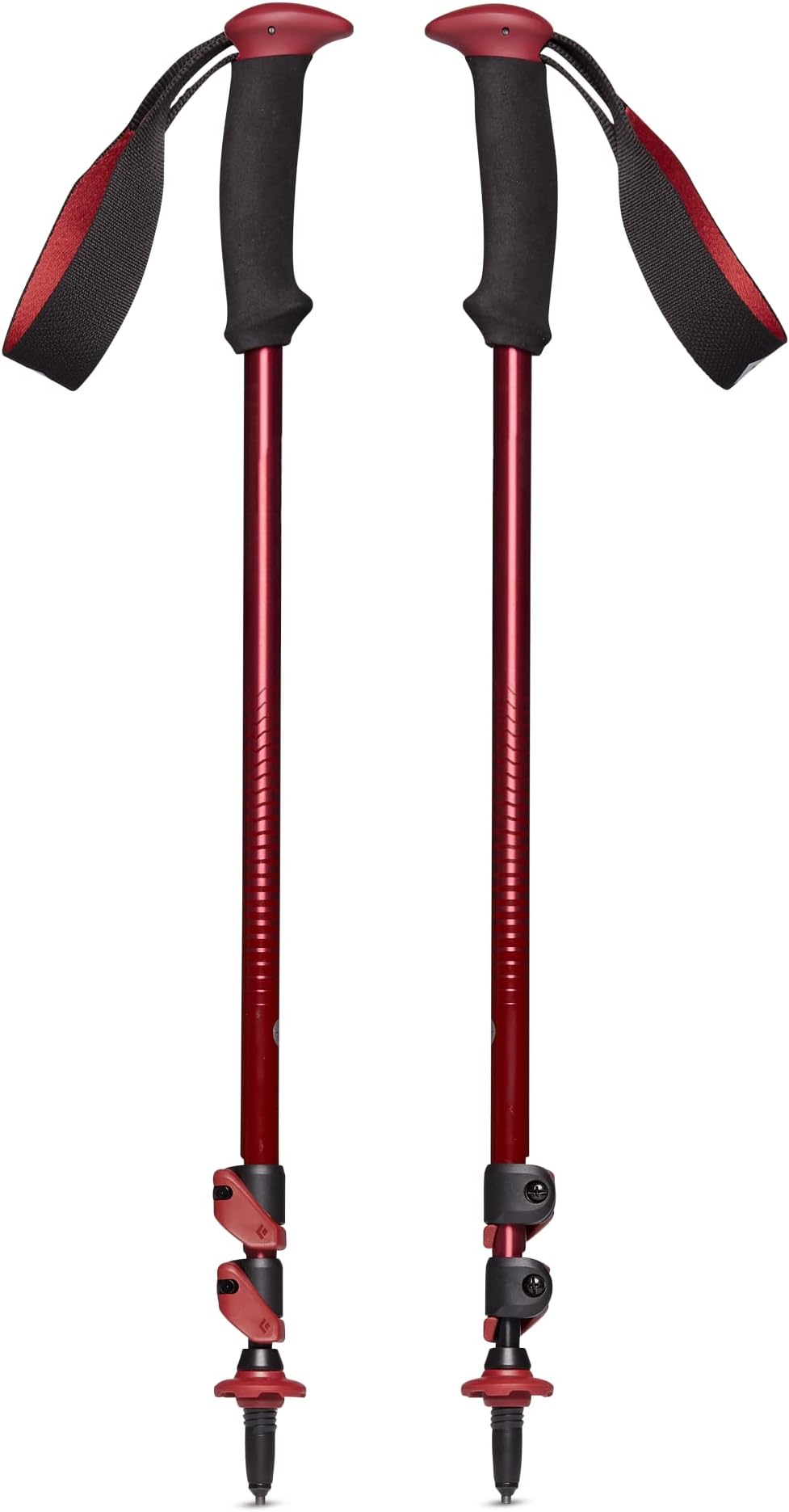BLACK DIAMOND Trail Back Trekking Poles (Pair) | Durable Aluminum | FlickLock Adjustability | Comfortable Grips for Hiking & Backpacking