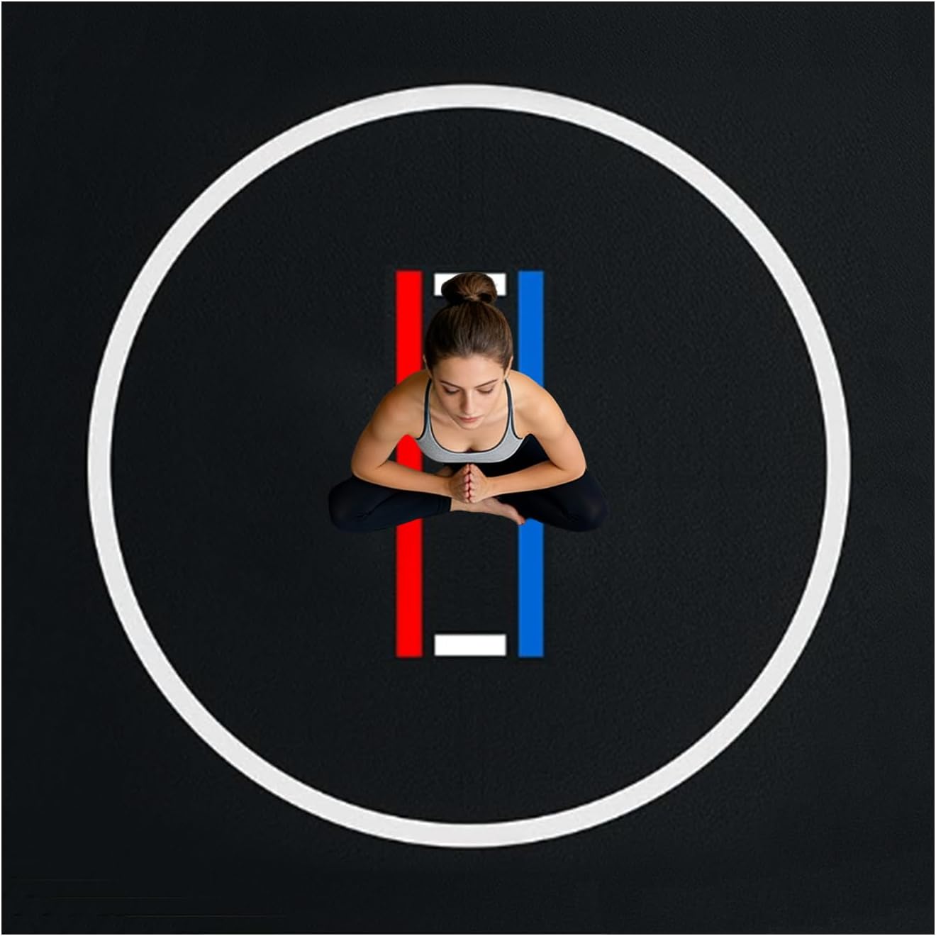 Generic Portable Home Wrestling Mat 10x10/6.6x10ft Rollout Wrestling Mats Lightweight Roll-Up Design Softball Sliding Mat 1.18in Thick Foldable for Grappling Martial Art Boxing Judo